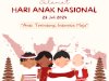 Selamat memperingati Hari Anak Nasional 2024