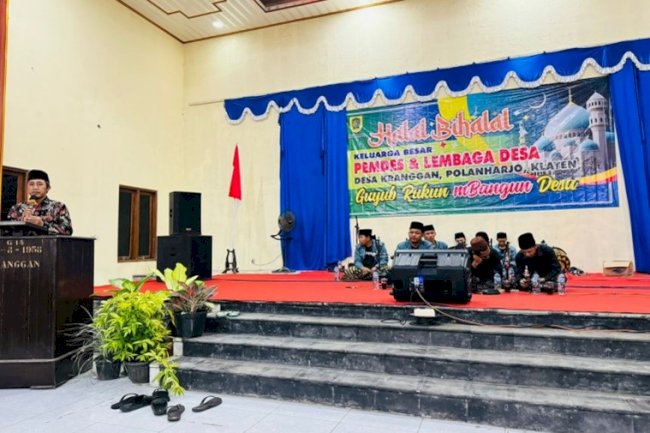 Pesan Camat pada Acara Halal Bihalal  Generasi Muda Kranggan Harus Cerdas Intelektual dan Spiritual