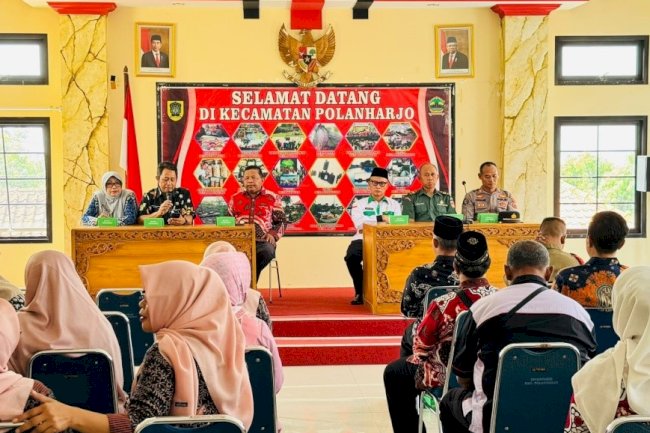 Silaturahim dan Halal Bihalal Bersama Forkopimcam Tokoh Agama  dan Tokoh Masyarakat se- Kecamatan Polanharjo
