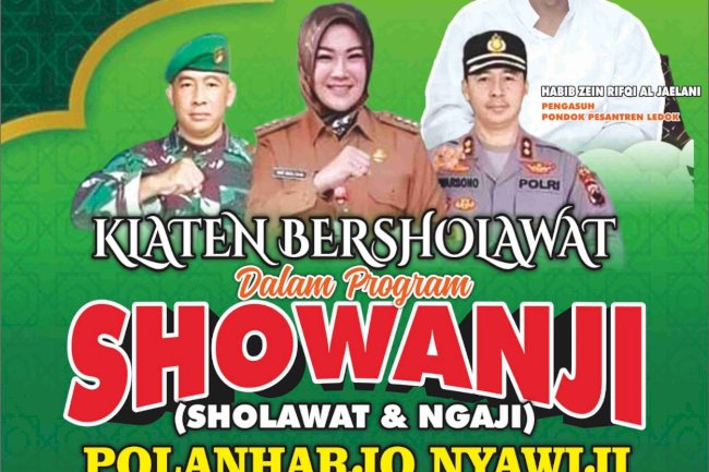Sholawat dan Ngaji (Showanji) di Kecamatan Polanharjo