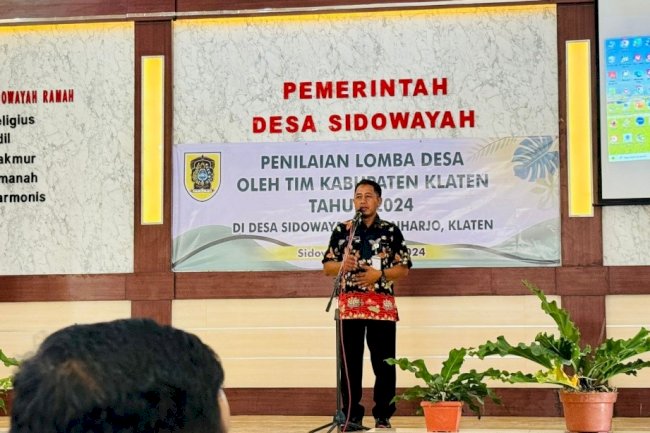 Desa Sidowayah Maju Lomba Administrasi Desa Tingkat Kabupaten Klaten