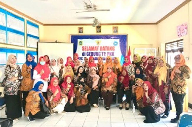 Halal Bihalal Keluarga Besar TP. PKK Kecamatan Bersama Ketua dan Pengurus TP. PKK Desa se - Kecamatan Polanharjo