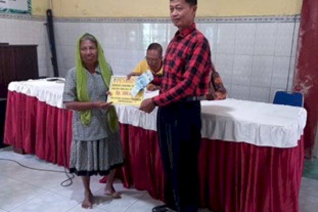 Penyaluran Bantuan Langsung Tunai Dana Desa Tahap ke- 5  Desa Nganjat Kecamatan Polanharjo