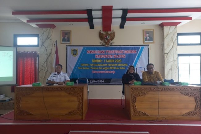 Sosialisasi Perda No 1 Tahun 2023 Tentang Penyelenggaraan Izin Berusaha di Kecamatan Polanharjo