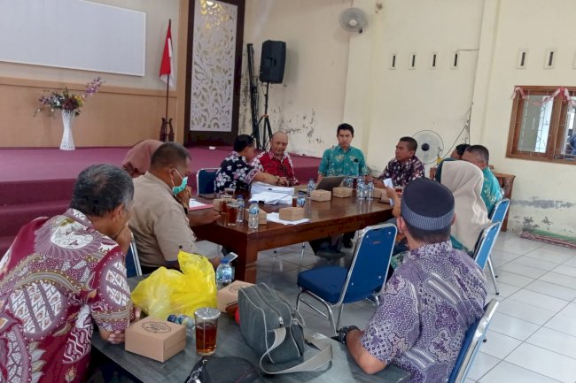 Tim Kecamatan Bersama Pendamping Monitoring dan Pembinaan Administrasi Desa Di Desa Janti dan Desa Wangen Polanharjo