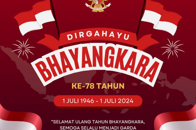 Selamat Hari Bhayangkara Polri ke- 78 