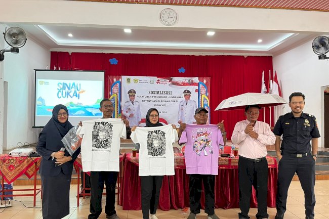 SOSISLIASAI PERATURAN PERUNDANG-UNDANGAN  BIDANG CUKAI (DBHCHT)  DI KECAMATAN POLANHARJO