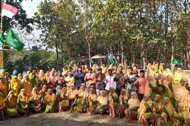 PIMPINAN DAERAH AISYAH KABUPATEN KLATEN  LATIHAN KEBENCANAAN DI UMBUL BESUKI POLANHARJO
