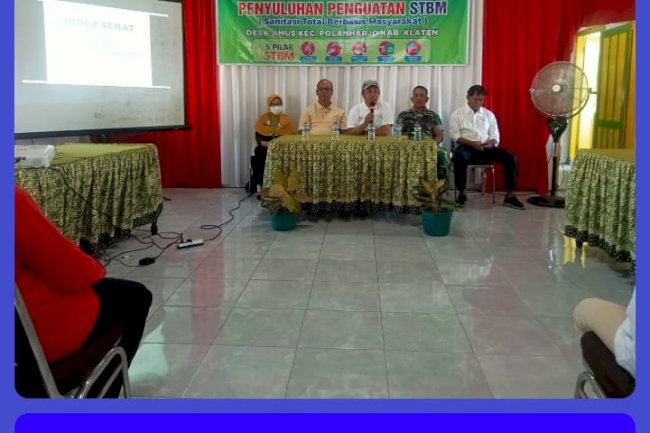 CAMAT POLANHARJO RESMIKAN POSKESDES JIMUS