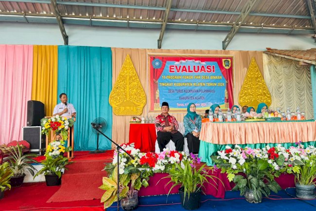 EVALUASI PELAKSANAAN 10 PROGRAM POKOK PKK  DESA TURUS POLANHARJO