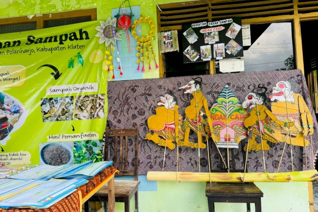  OLAH SAMPAH JADI BERKAH BERSAMA PASAR SAMPAH JANTI POLANHARJO