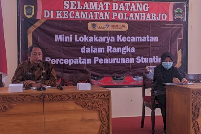 UPAYA PERCEPATAN TURUNKAN STANTING  POLANHARJO ADAKAN KOORDINASRI PESIAPAN  SGGI