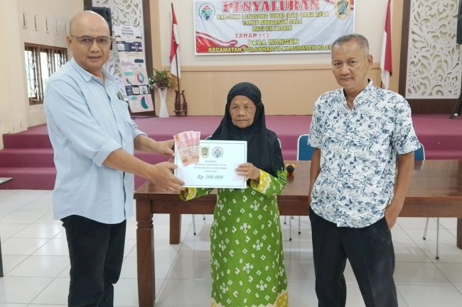 PENYALURAN BLT DD DESA WANGEN Tahap ke-12 TAHUN 2024