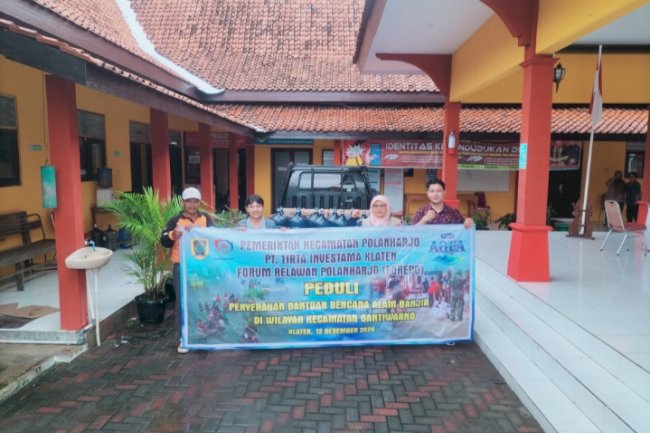 KECAMATAN POLANHARJO PEDULI BANJIR DI GANTIWARNO