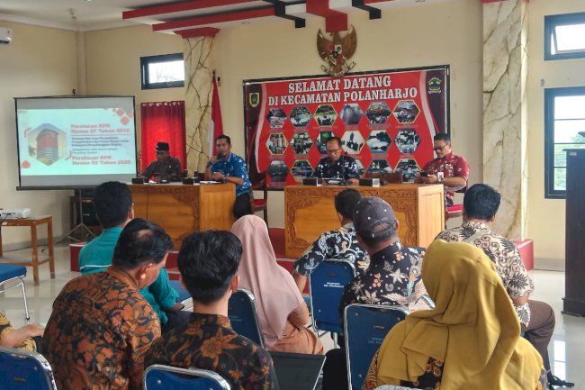 KEPALA DESA SE-KECAMATAN POLANHARJO TELAH LAPOR LHKPN 