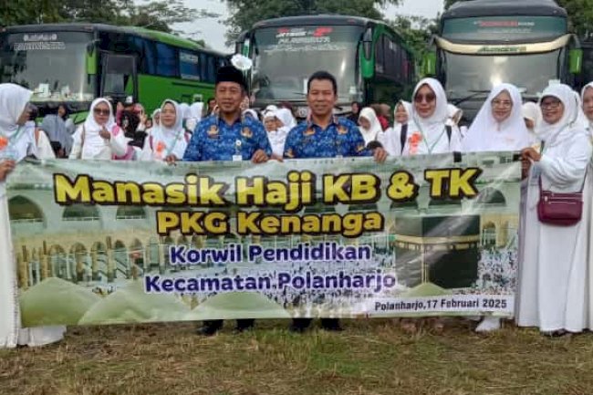 PENDIDIKAN KARAKTER SEJAK DINI PERKENALKAN MANASIK HAJI UNTUK TK / PAUD SE KECAMATAN POLANHARJO