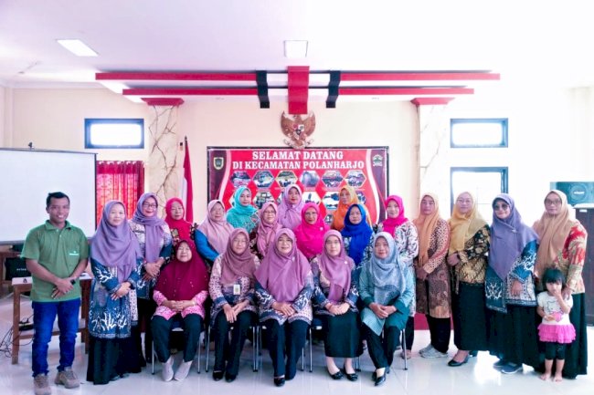 PKK KECAMATAN POLANHARJO MELAKSANAKAN RAPAT KOORDINASI RENCANA PROGRAM KEGIATAN