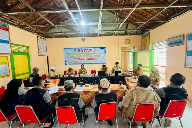 PEMERINTAH DESA NGARAN RAPAT PERTANGGUNGJAWABAN LAPORAN KEUANGAN 2024