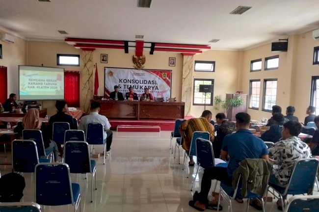 KONSOLIDASI DAN TEMU KARYA KARANG TARUNA KECAMATAN POLANHARJO TAHUN 2025