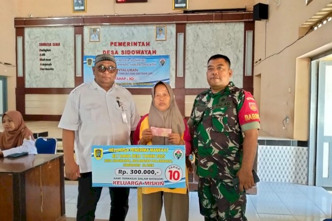 PENYALURAN BANTUAN LANGSUNG TUNAI DANA DESA DI DESA SIDOWAYAH TAHUN 2025