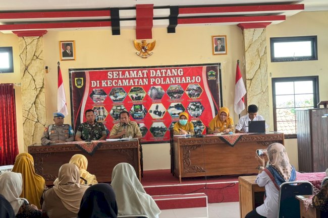 Optimalkan Gizi Spesifik, Polanharjo Evaluasi Program MBG-SPPG dan Sosialisasikan Layanan Kelompok 3B
