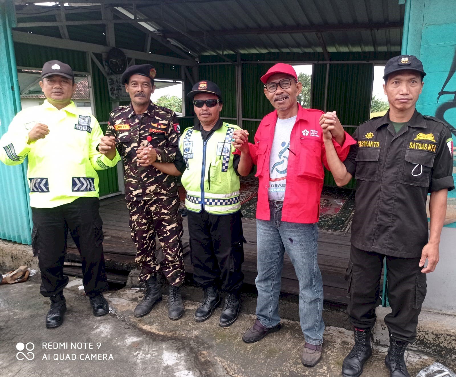 Posko Lebaran Pemerintah Kecamatan Polanharjo Bersama Forkompimcam dan Relawan Ditutup Pasca Lebaran