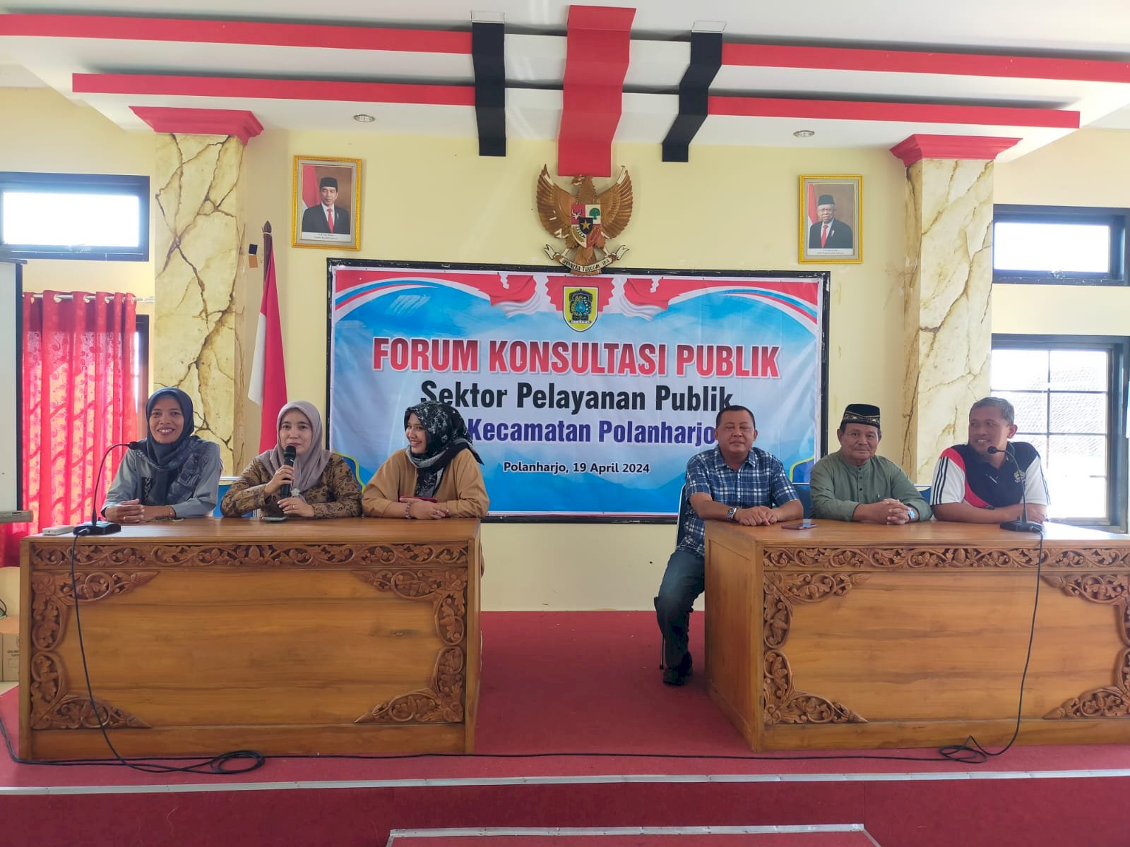 Kecamatan Polanharjo Mengadakan Forum Konsultasi Publik