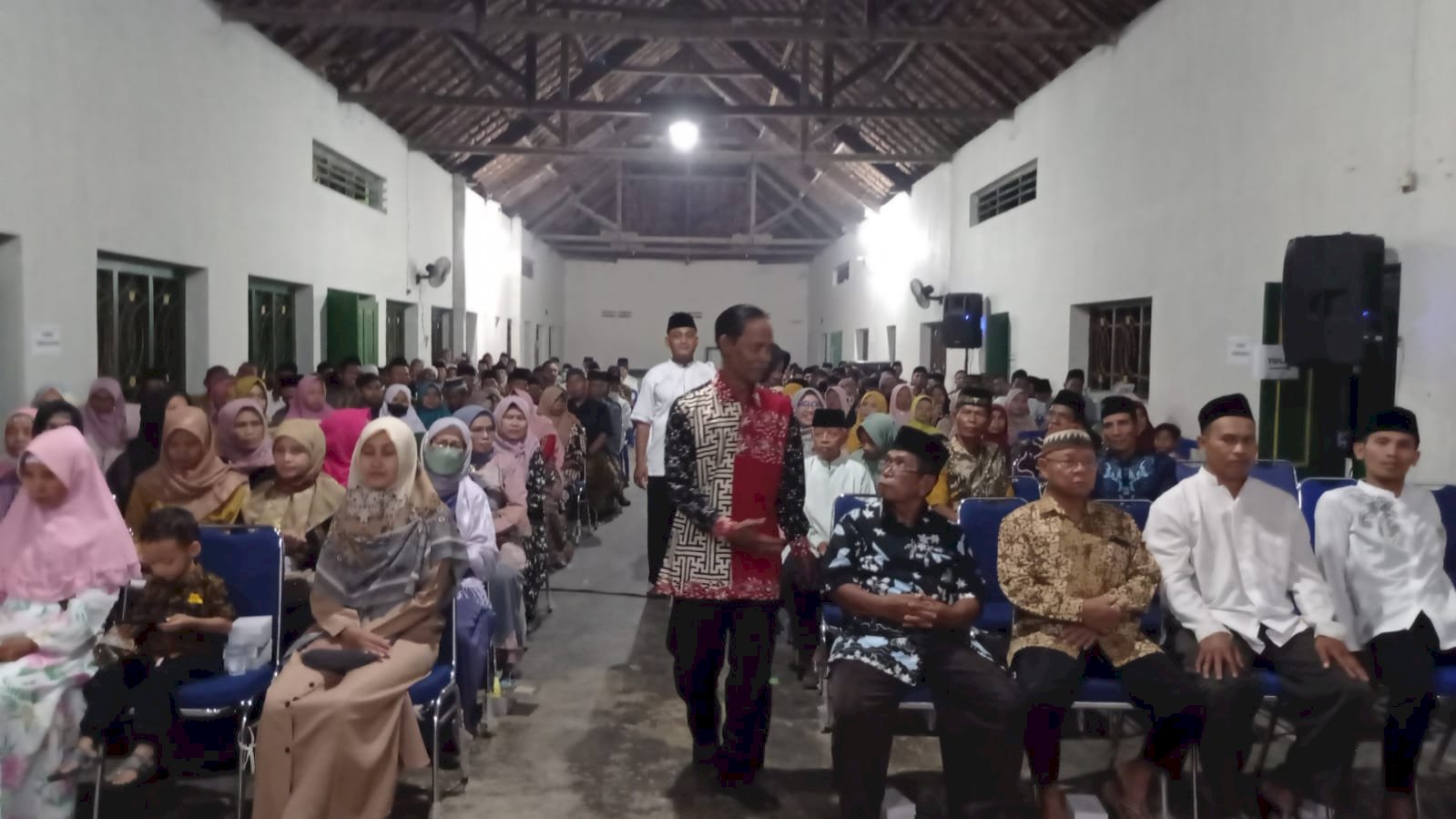 Camat Polanharjo Mengajak Para Tokoh Masyarakat Bersama Membangun Pemeritahan yang Lebih Baik pada Halal Bihalal di Desa Glagahwangi 