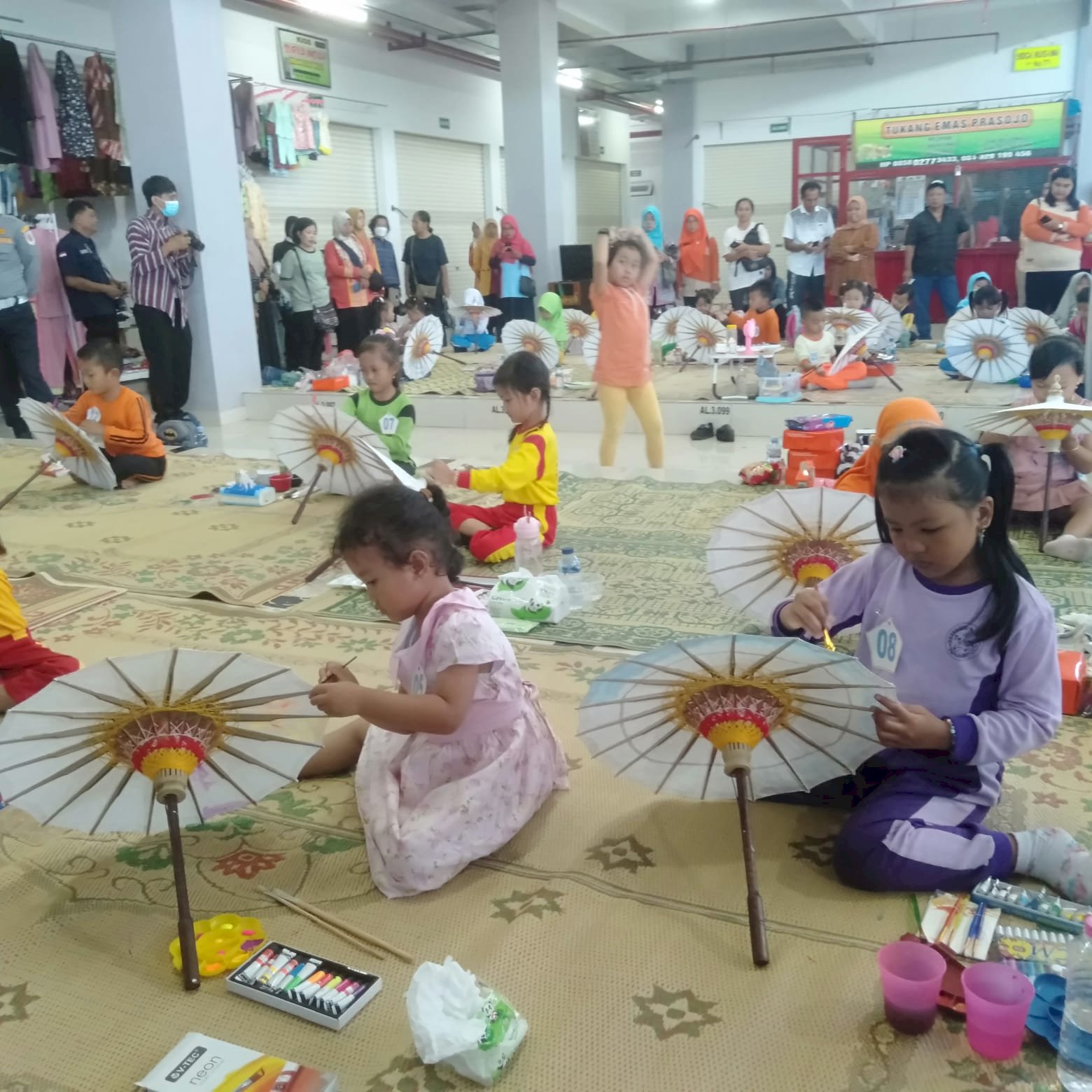 Lomba Lukis Payung Anak TK Dalam Memperingati Hari Kartini Ke- 145 Tahun 2024