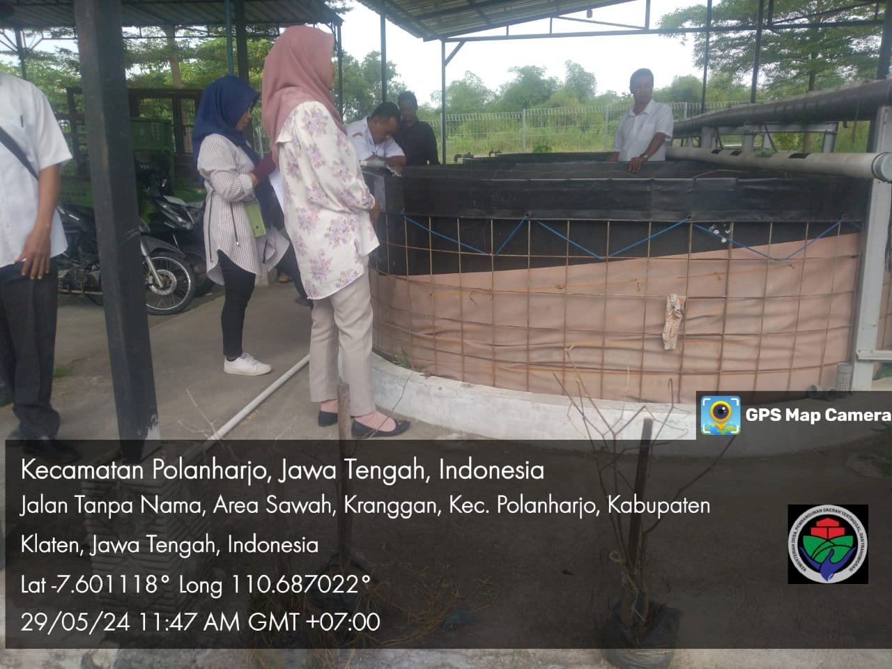 Tim Kecamatan Bersama Pendamping Monitoring Dan Pembinaan Administrasi Desa Di Desa Kranggan Dan Kebonharjo Polanharjo