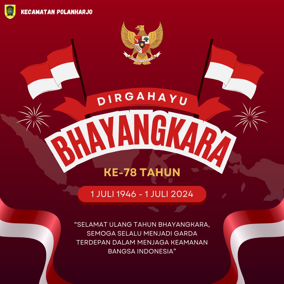 Selamat Hari Bhayangkara Polri ke- 78 