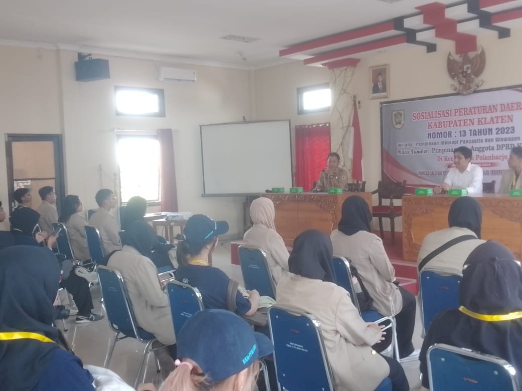 MAHASISWA UGM KKN DI POLANHARJO  DIHARAPKAN BISA MENGANGKAT POTENSI DESA WISATA POLANHARJO