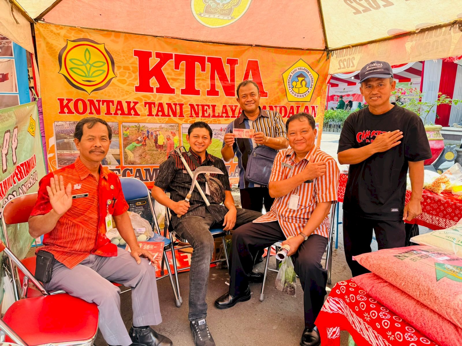 KTNA POLANHARJO TAMPILKAN PRODUK UNGGULAN  IKUTI GELAR AGRO EXPO PEMBANGUNAN PERTANIAN