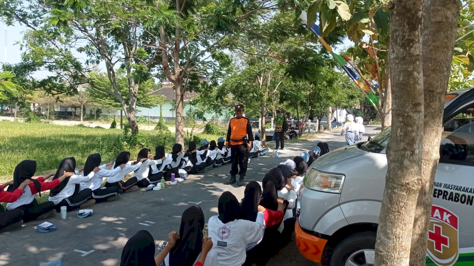 PASKIBRA HUT RI KECAMATAN POLANHARJO INTEN LATIHAN