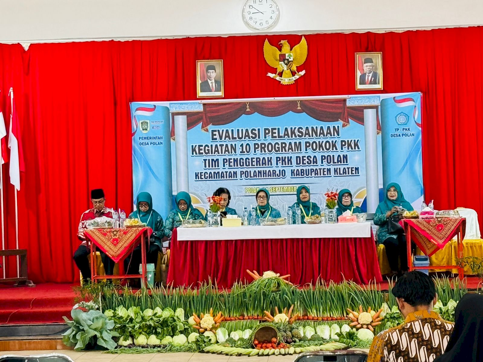 EVALUASI PELAKSANAAN 10 PROGRAM POKOK PKK  DESA POLAN POLANHARJO