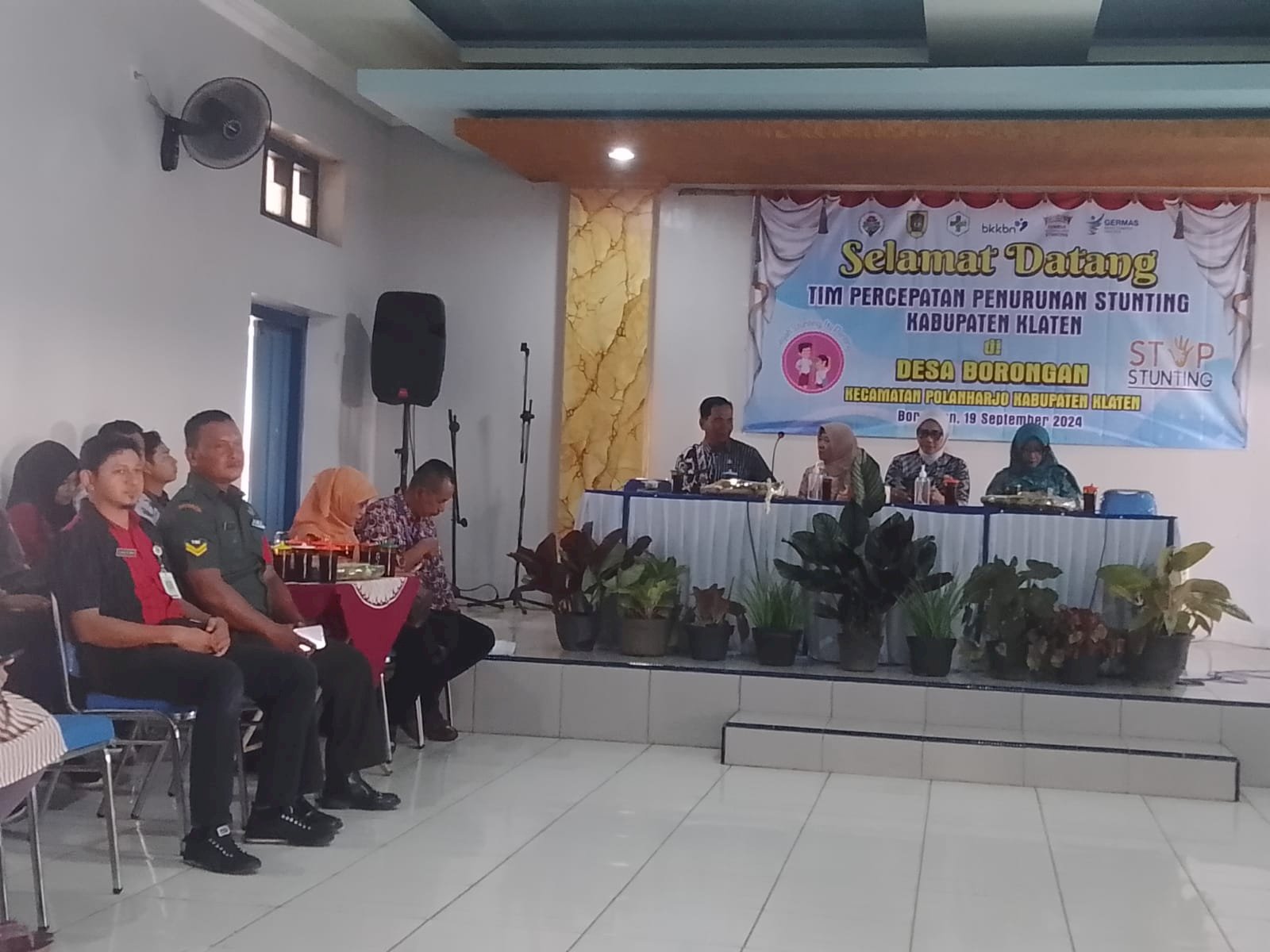 TIM DINSOSP3AKB MONEV INTERVENSI PENANGANAN STANTING  DI  POLANHARJO