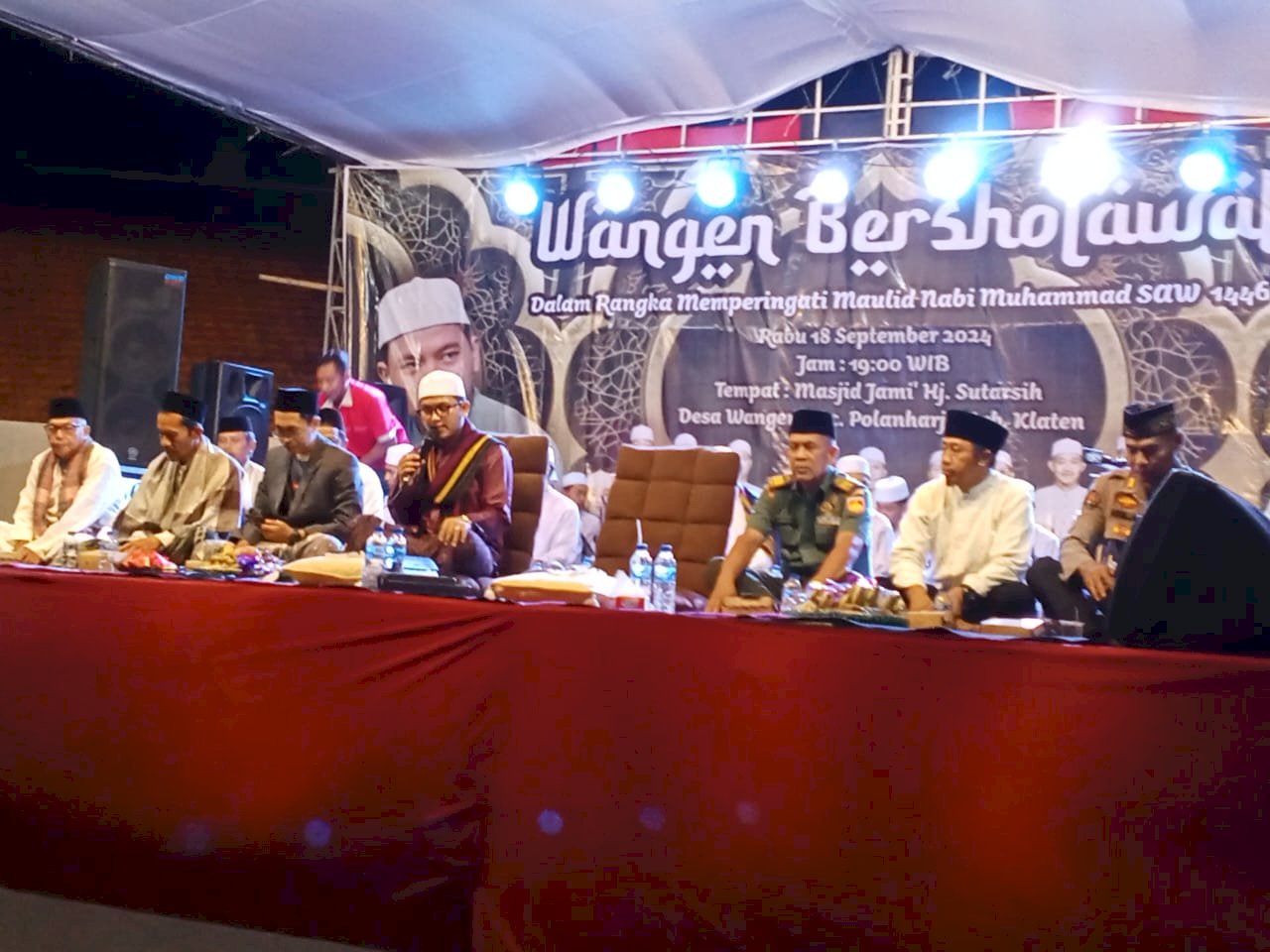 MEMPERINGATI MAULID NABI MUHAMMAD SAW WANGEN BERSHALAWAT