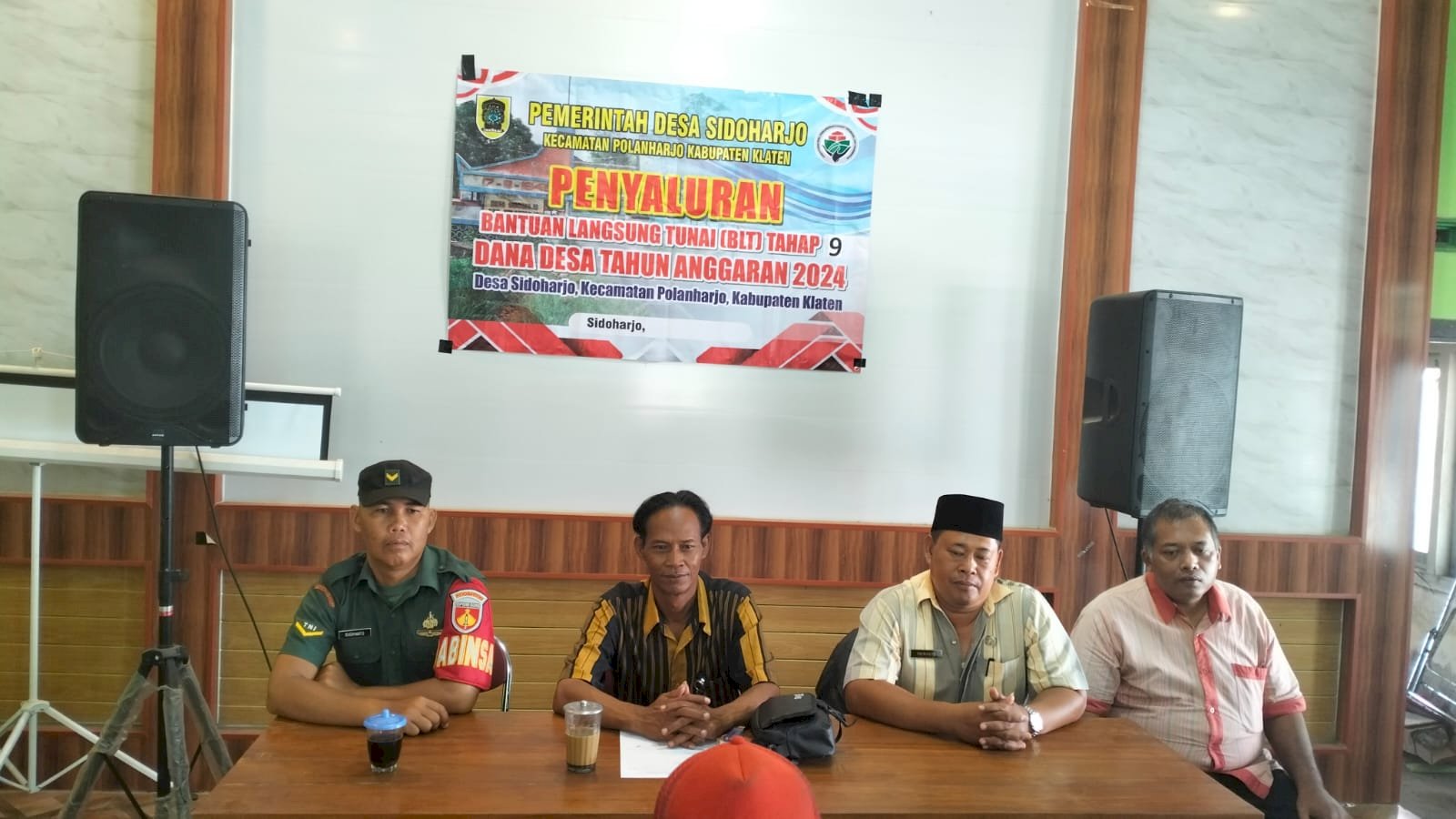 PENYALURAN BANTUAN LANGSUNG TUNAI  DANA DESA DESA SIDOHARJO KECAMATAN POLANHARJO