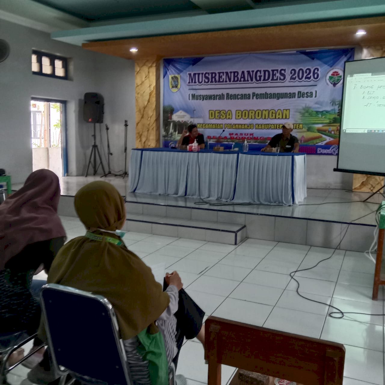 MUSYAWARAH PEMERINTAHAN DESA BORONGAN POLANHARJO PERENCANAN TAHUN 2025