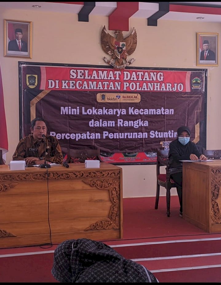 UPAYA PERCEPATAN TURUNKAN STANTING  POLANHARJO ADAKAN KOORDINASRI PESIAPAN  SGGI