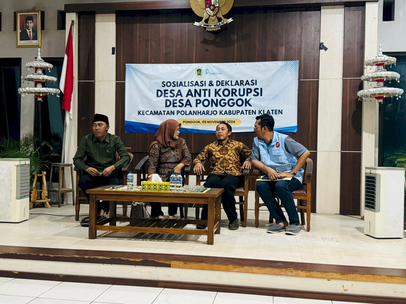   PONGGOK POLANHARJO DEKLARASI SEBAGAI DESA ANTI KORUPSI