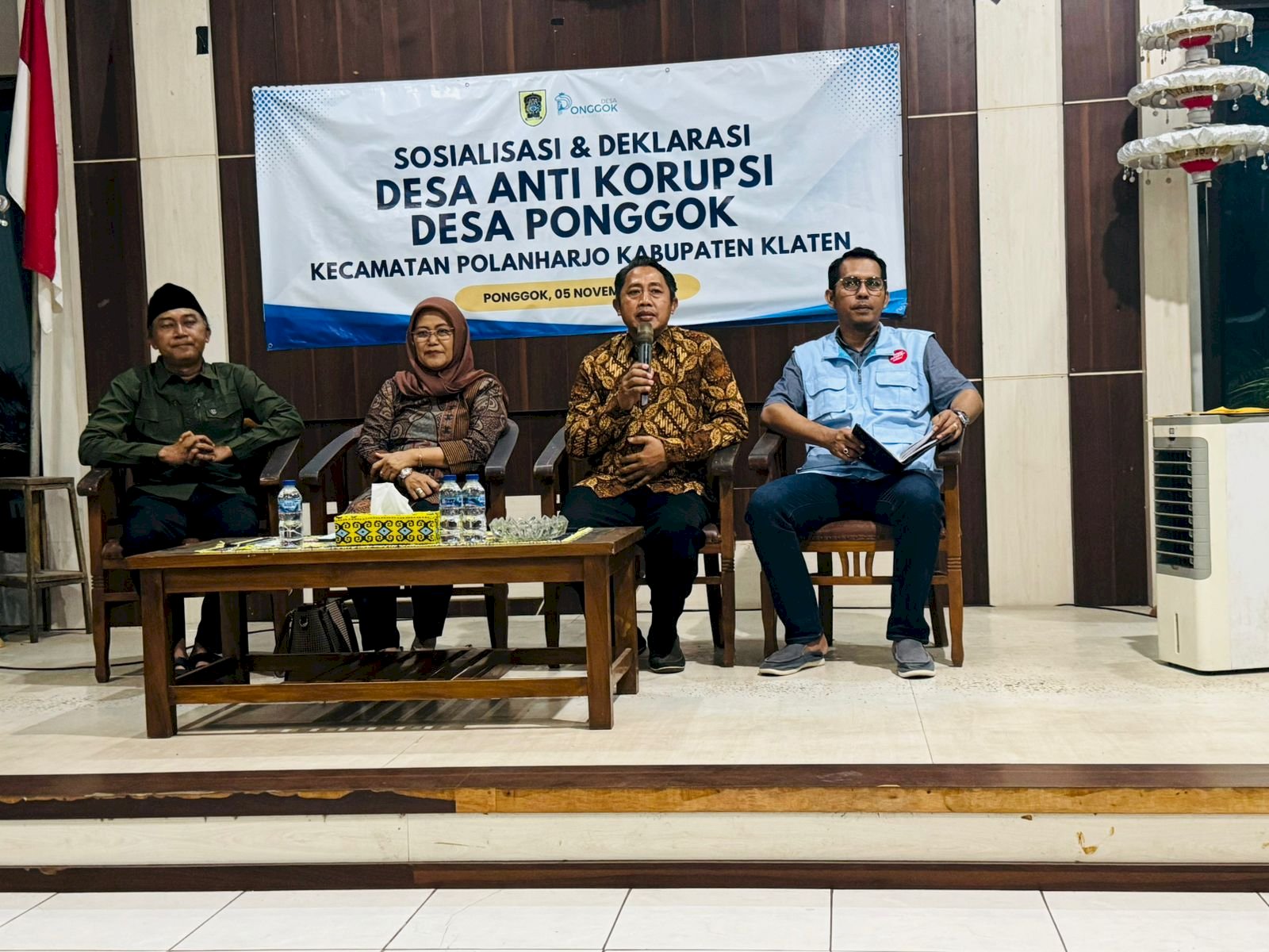   PONGGOK POLANHARJO DEKLARASI SEBAGAI DESA ANTI KORUPSI