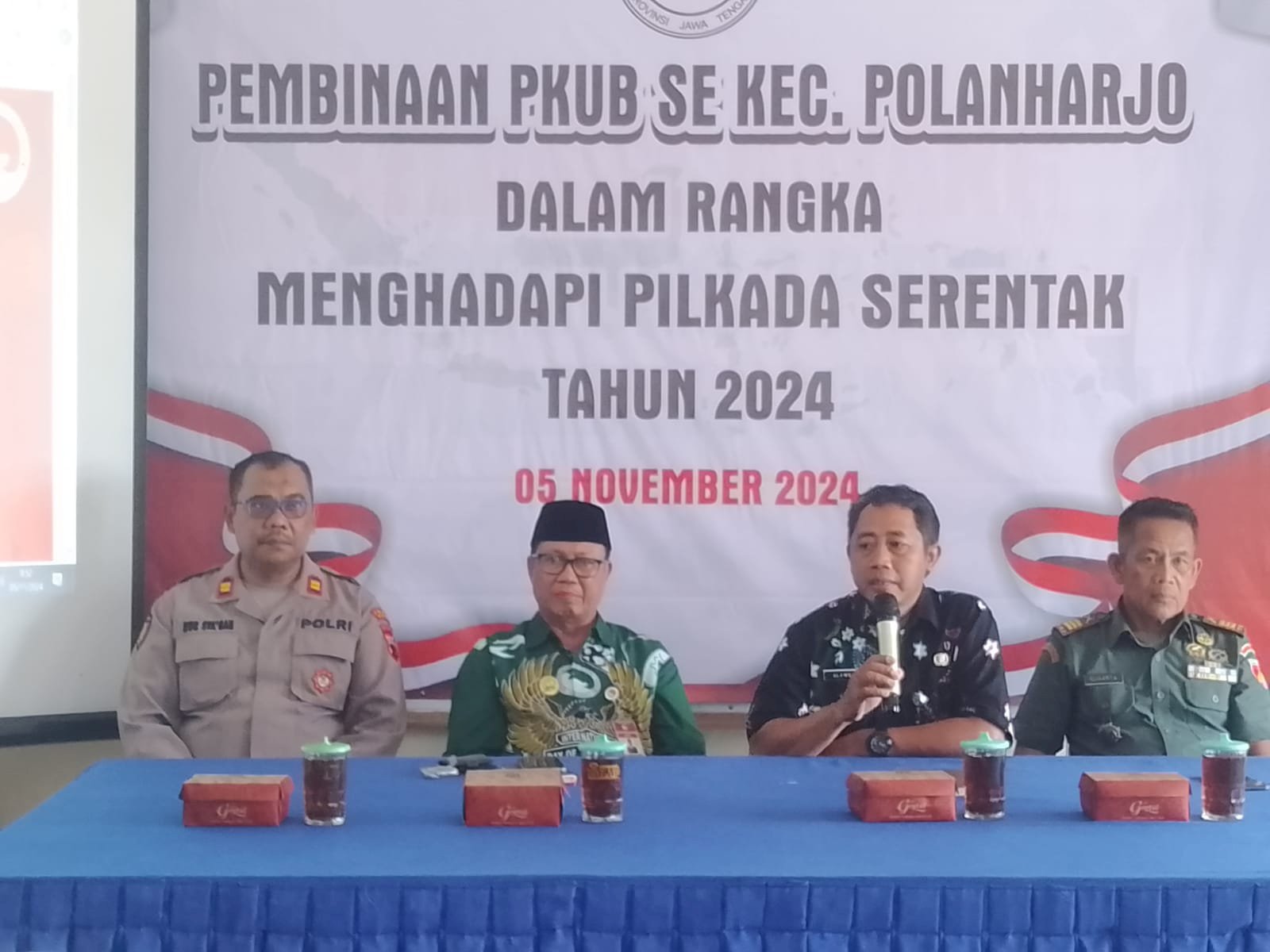 PARTISIPATIF TOKOH LINTAS AGAMA POLANHARJO WUJUDKAN  PILKADA AMAN, DAMAI DAN KONDUSIF