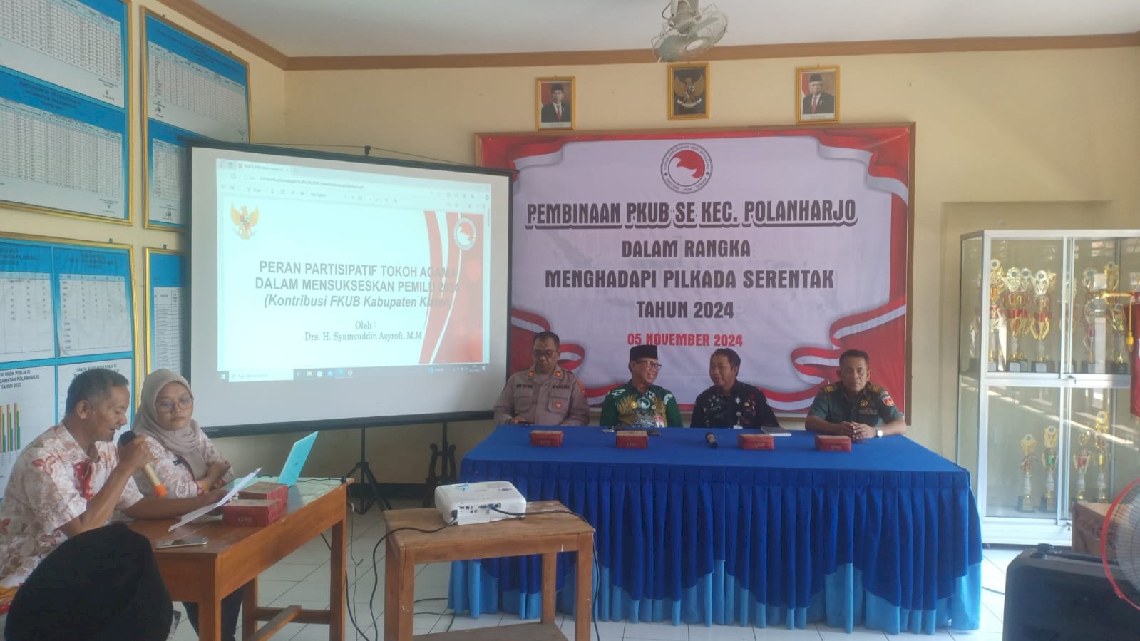 PARTISIPATIF TOKOH LINTAS AGAMA POLANHARJO WUJUDKAN  PILKADA AMAN, DAMAI DAN KONDUSIF