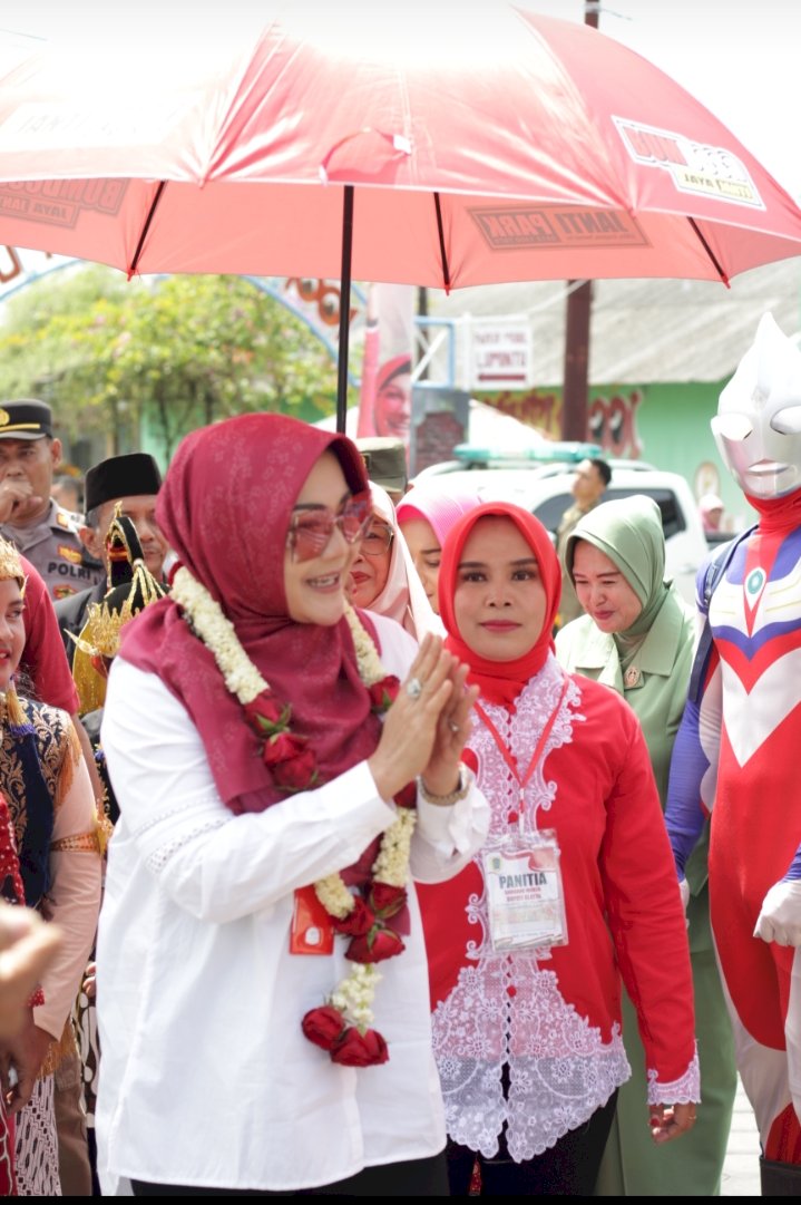 SEMARAK MERIAH SAMBANG WARGA BUPATI KLATEN  DI JANTI PARK POLANHARJO