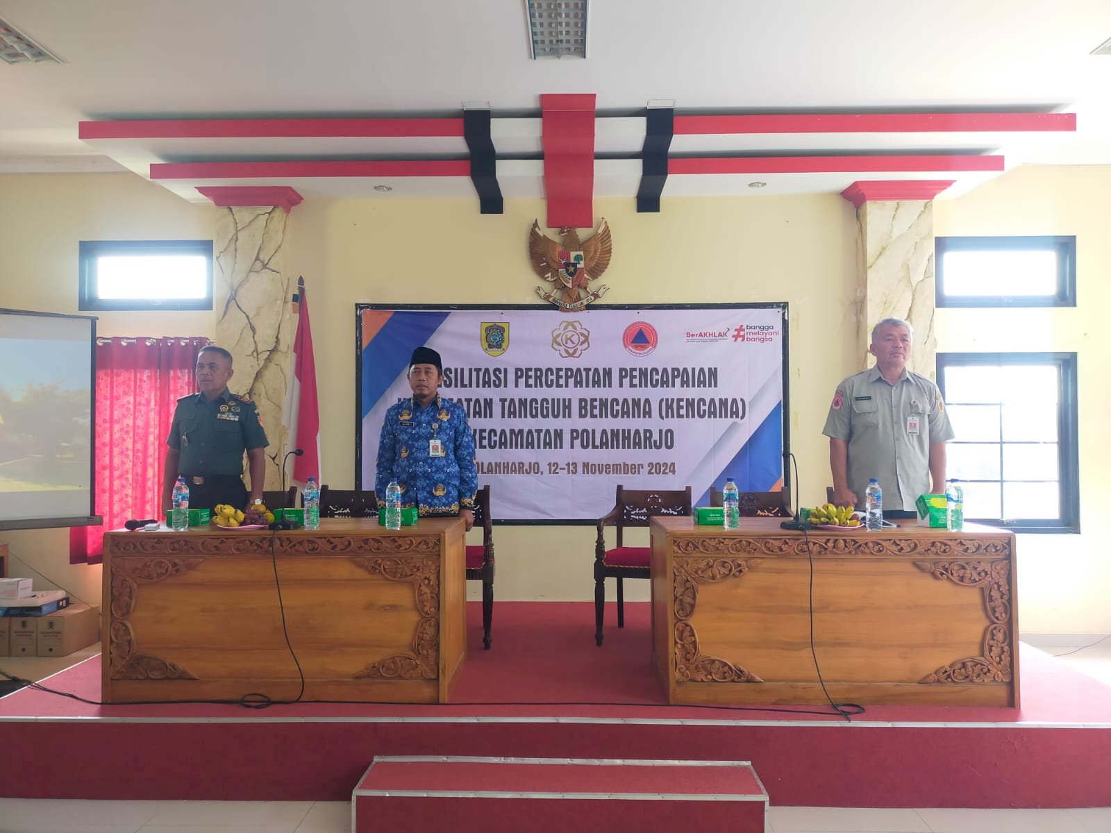 RELAWAN POLANHARJO  MENGIKUTI PELATIHAN TANGGAP BENCANA BERSAMA BPBD KLATEN