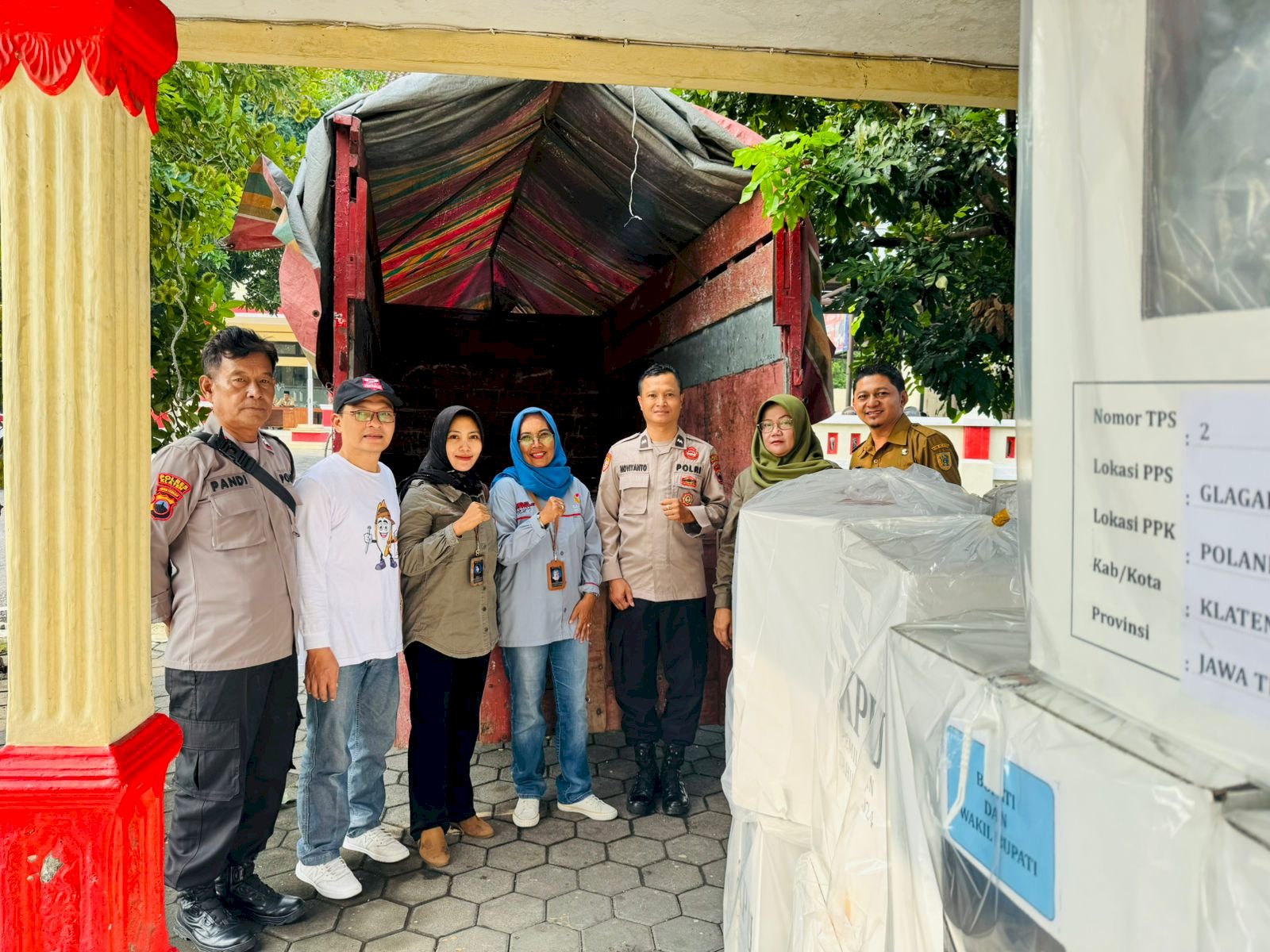 PPK POLANHARJO ANTARKAN LOGISTIK KE PPS SE-KECAMATAN POLANHARJO