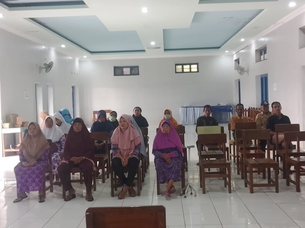 PENYALURAN BLT DESA POLAN KECAMATAN POLANHARJO