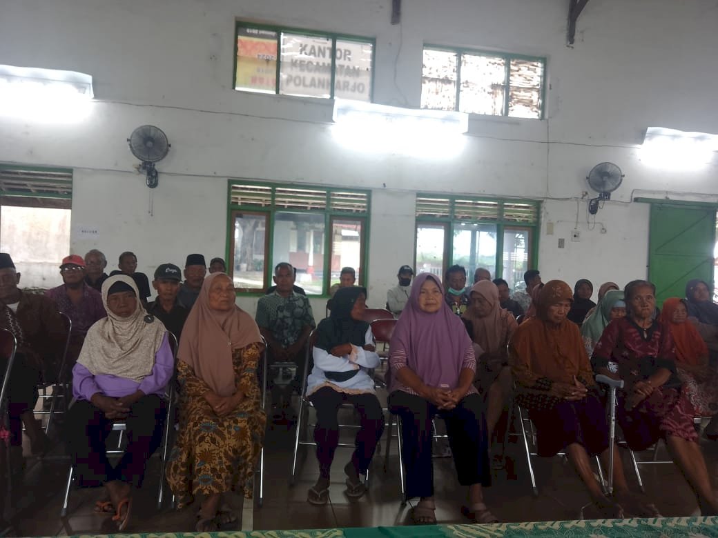 PENYALURAN BANTUAN LANGSUNG TUNAI  DANA DESA DESA JANTI  KECAMATAN POLANHARJO