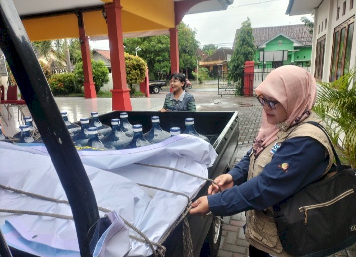 KECAMATAN POLANHARJO PEDULI BANJIR DI GANTIWARNO